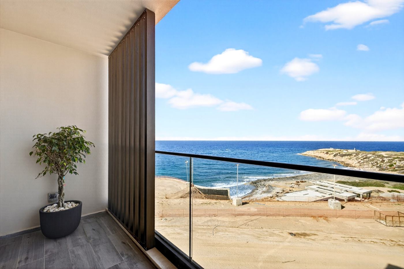 Casa del Mare · балкон шоуруму з видом на лагуну